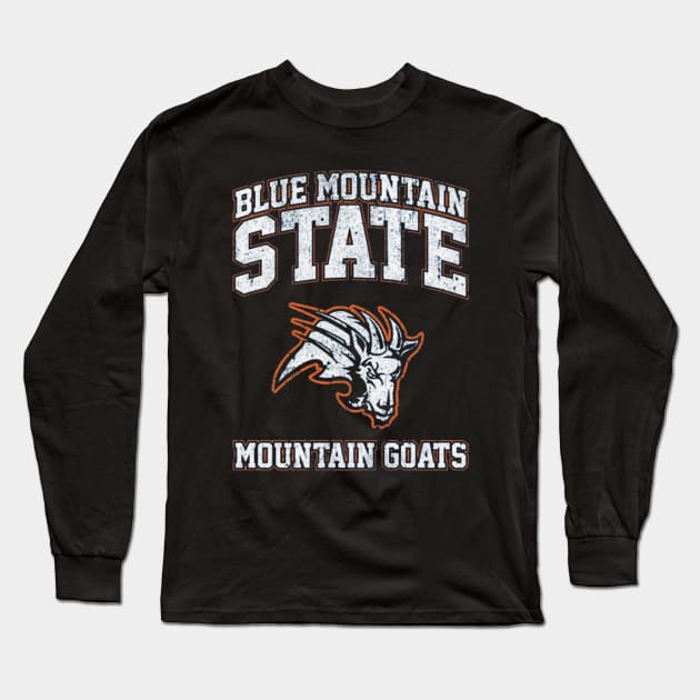 Blue Mountain State Mountain Goats Long Sleeve T-Shirt by seren.sancler